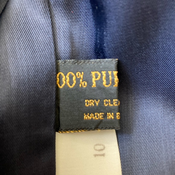 Vintage Giorgio Sant’ Angelo Wool Green Black Plaid Blazer 10 - Picture 8 of 11